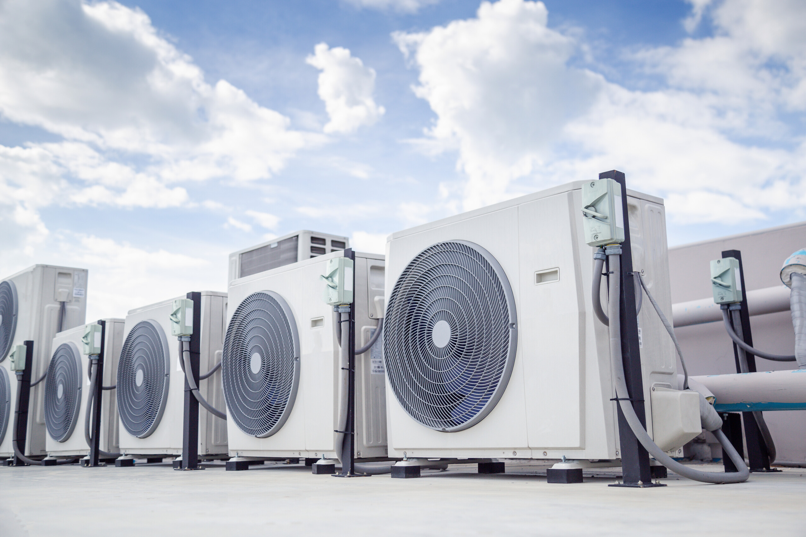 Rooftop commercial air conditioners